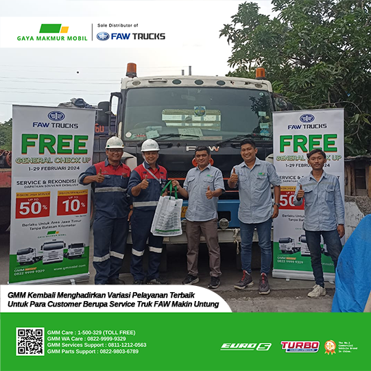 service berkala truk faw