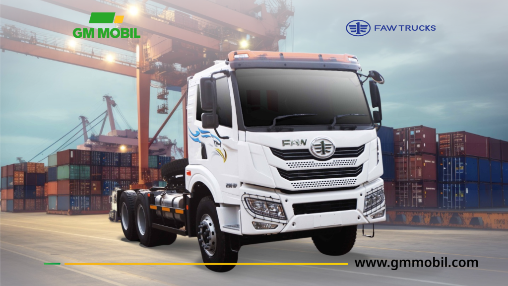 tractor head, mobil truk, cargo truck, truk besar, jual truk, harga truk, truk trailer, truk gandeng, faw trucks