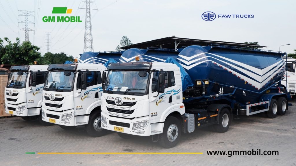 Mobil Truk, Cargo Truck, Tractor Head, Truk Trailer, FAW Trucks, Truk Besar, Jual Truk
