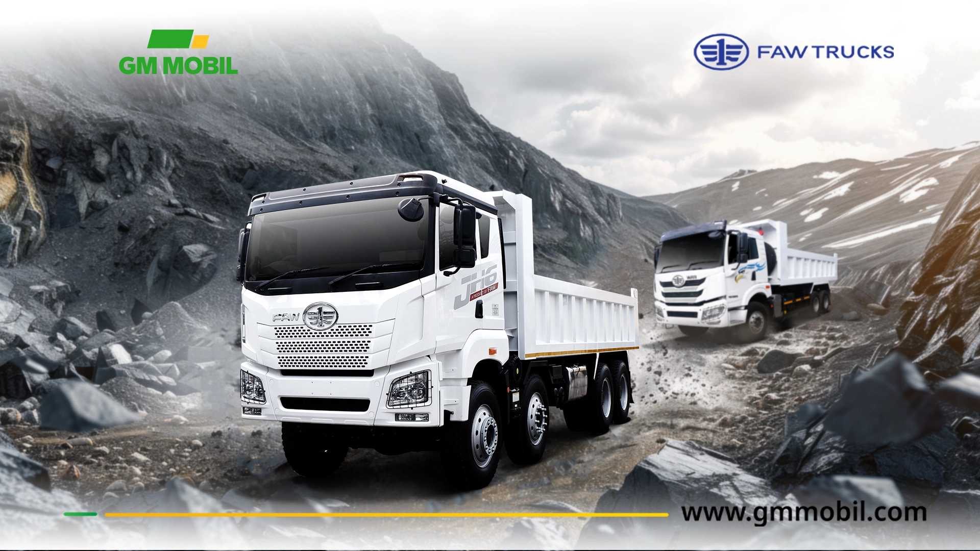 Jual Truk, Truk Tambang, Dump Truck Tambang, FAW Trucks, Truk Besar, Truk Pasir, Pertambangan